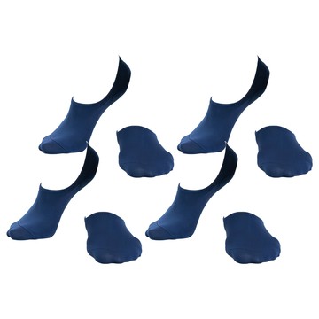 VOLA 維菈 冰沁W跟船襪 Set 4雙  22~26cm  丈色