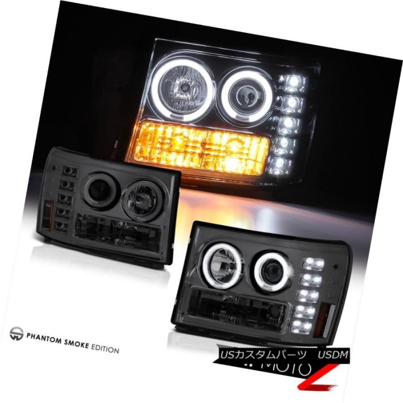 ヘッドライト 暗いCCFLヘッドライト明るいLEDテールライト07 08 09 10 GMC Sierra Denali Foglight Dark  | LINEショッピング