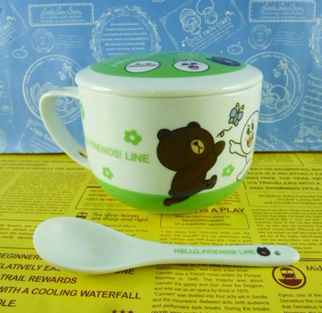 【震撼精品百貨】LINE FRIENDS_瓷碗組