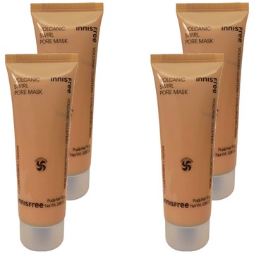 INNISFREE 台灣公司貨 火山泥雙效毛孔潔淨面膜 110g  1入  4條