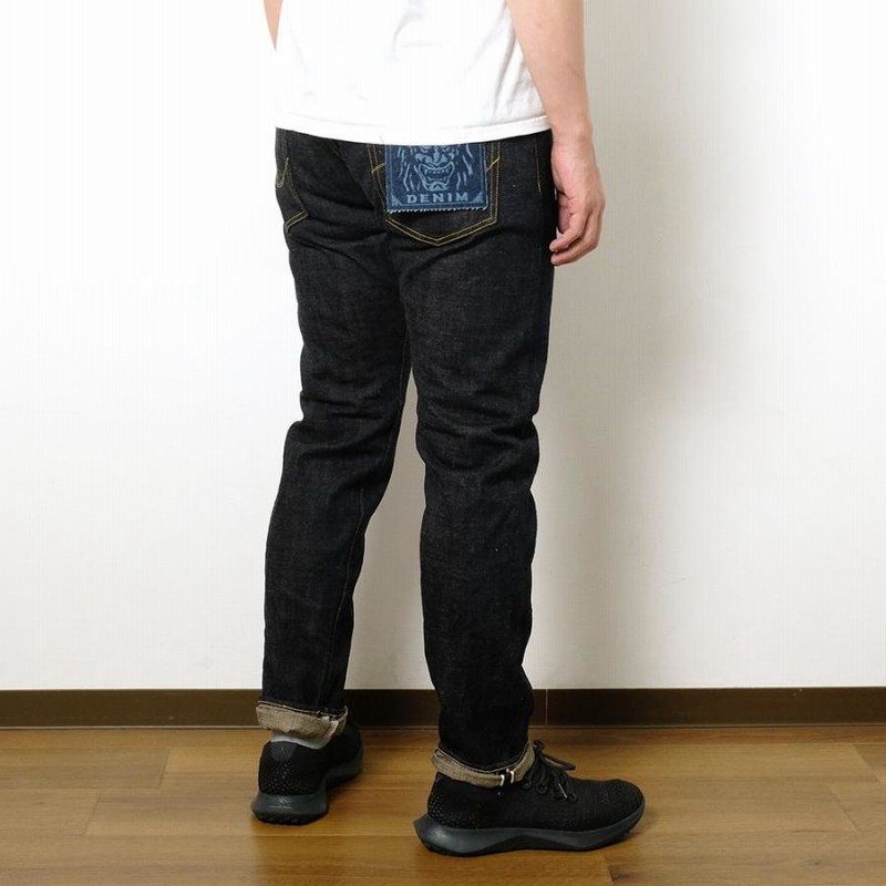鬼デニム ONI DENIM ONI-622-14-KBE 14oz インディゴ x ベージュ