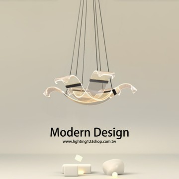 LED 55W 流光吊燈｜F93-40-80151