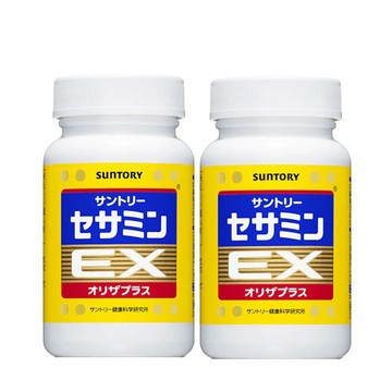 Suntory 芝麻明EX (30日份/90顆/瓶)X2瓶(原廠購入有防偽標籤)