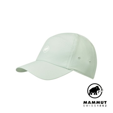 【Mammut 長毛象】Sun Peak Cap 機能防曬棒球帽 鼠尾草銀綠 #1191-01671