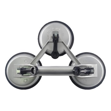 TRENY 大福 塑鋼 40kg 強力玻璃吸盤  117mm  1個  黑 + 灰色