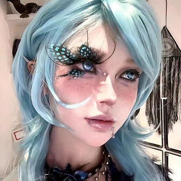 ❤️臺灣出貨蝴蝶振翅羽毛假睫毛創意造型妝容眼妝臉貼diy自制氛圍感超長睫毛✨好物甄選
