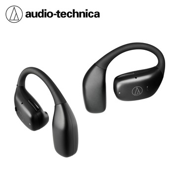 【audio-technica 鐵三角】ATH-AC5TW 開放式無線耳掛式耳機 黑色