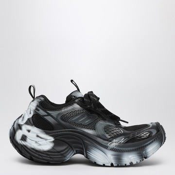 White/black 6XL sneakers with spray details