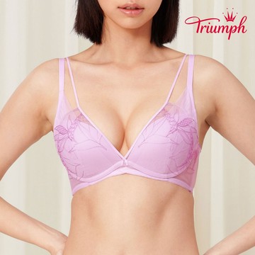 黛安芬-Aqua Paradise 完美天堂水感動系列 無鋼圈內衣 A-D 粉紫｜11-1951 GJ