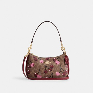 TERI 經典 SIGNATURE櫻桃印花單肩手袋