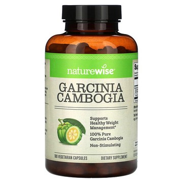 NatureWise, 藤黃果，180 粒素食膠囊