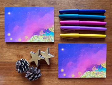 讓夢想點亮夜空 手帳