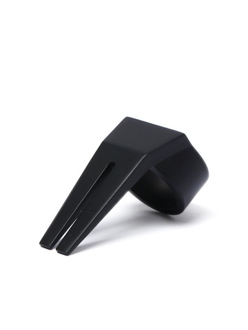 Rick Owens - Open Trunk matte-finish ring - men - Brass - 56.3 - Black