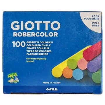 GIOTTO 無毒環保粉筆 10色  539000  100支