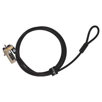 Kensington Slim NanoSaver 密碼電腦鎖 安全輕薄 高強度碳鋼纜線  K60603  黑色