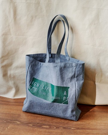 D&L DUMBO bag 灰藍Tape