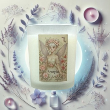 天蠍座 Scorpio 精靈香氛蠟燭 招財香氛 深邃專注 財運自來