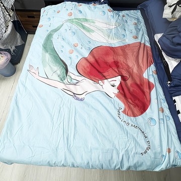 LIFE 來福牌 Disney 迪士尼 豆豆毯  200 x 150cm  水彩美人魚