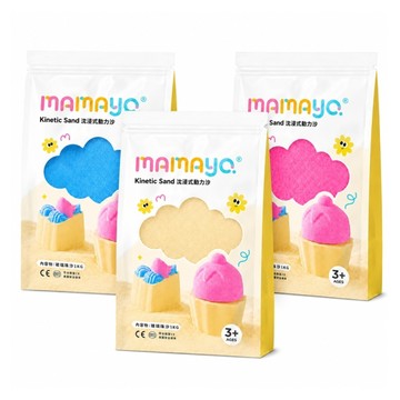 媽媽友 mamayo 沉浸式動力沙-補充袋裝(1kg)多色可選