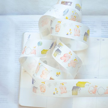 粉紅精靈 和紙膠帶 | 4cm x 10m