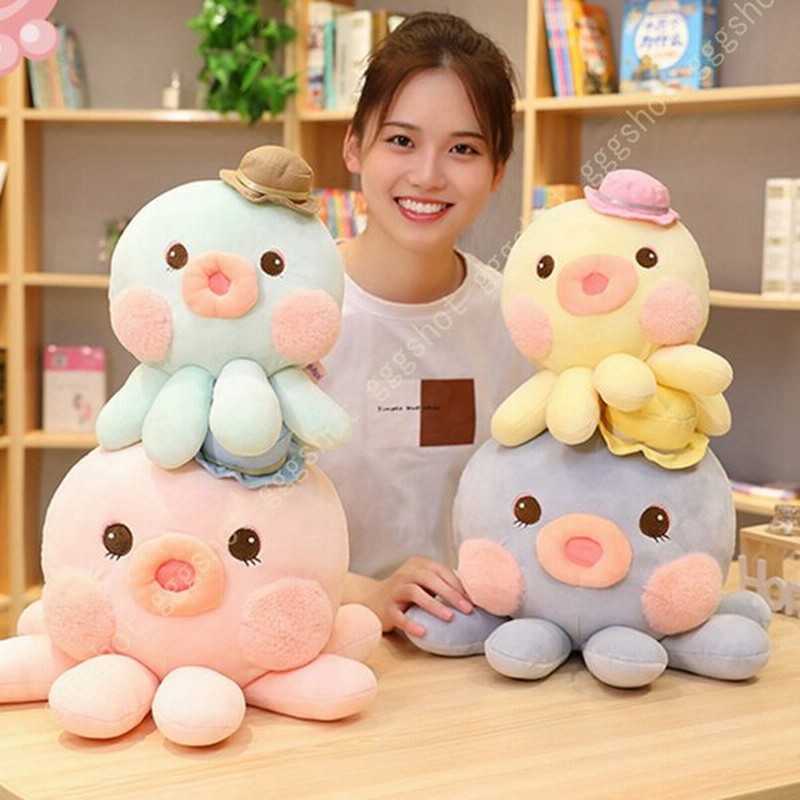 抱き枕 タコ アニマルクッション ぬいぐるみ もちもち ふわふわ 柔らか 可愛い プレゼント用 タコぬいぐるみ 添い寝まくら タコ抱きまくら タコ抱き枕 通販 Lineポイント最大0 5 Get Lineショッピング