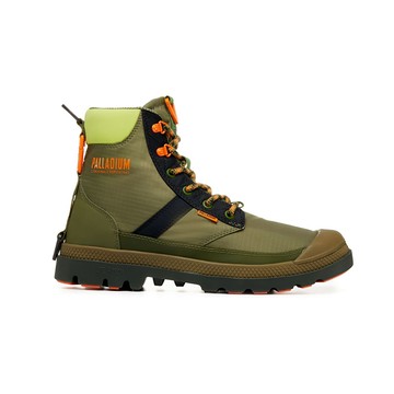 【Palladium】SPRTCUFF LT+ VPR WP+~DARK KAKI 休閒鞋 男女鞋 防水靴 綠色 闊葉林-74068376