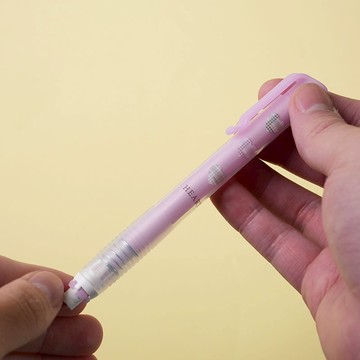 【CHL】CRUX 筆型按壓式橡皮擦-薰衣草紫 日本質感文具 學生文具 學習必備