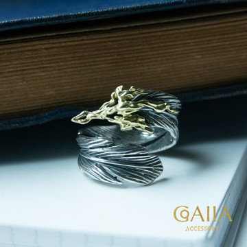 S925。羽．飛鳥 銀戒 | HY