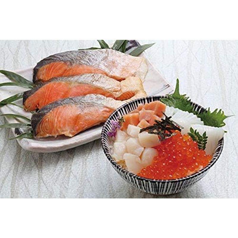鮭いくら 海鮮丼 冷凍 焼紅鮭 海鮮丼 セット タレ 付 海鮮 ギフト