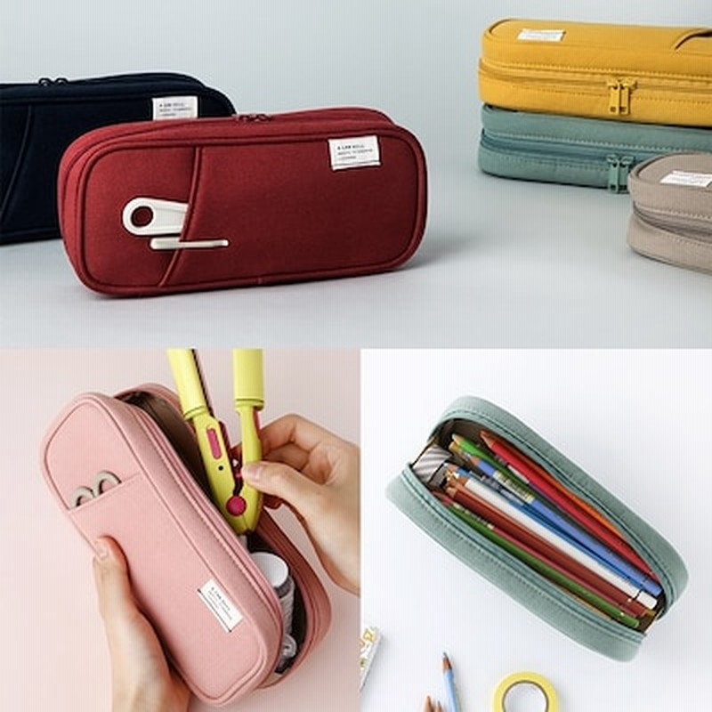 Pocket Pencil Pouch Large ペンケース 韓国 ペンポーチ 筆箱 文房具 通販 Lineポイント最大1 0 Get Lineショッピング