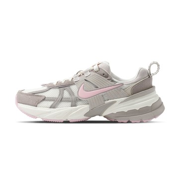 Nike V2K Run 女 米灰粉 復古 休閒 網布 透氣 麂皮 運動 休閒鞋 HV5997-161
