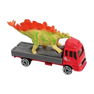 love color 樂彩森林 迷你合金車 Set 173# 適合五歲以上兒童  劍龍遊園車 滑行  1組  5*9 cm