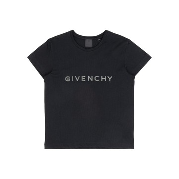 Givenchy Kids logo 印花 T-Shirt