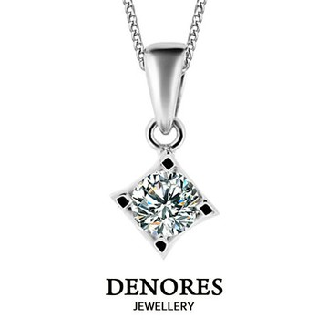 DENORES 璀璨星語 0.30克拉超值天然美鑽墜鍊