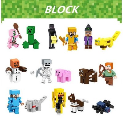 ブロック マインクラフト風 レゴ 互換品 ブロック おもちゃ レゴミニフィグ 互換 レゴブロック Lego マイクラ風 互換品 ミニフィグ16体 クリスマス プレゼント 通販 Lineポイント最大get Lineショッピング