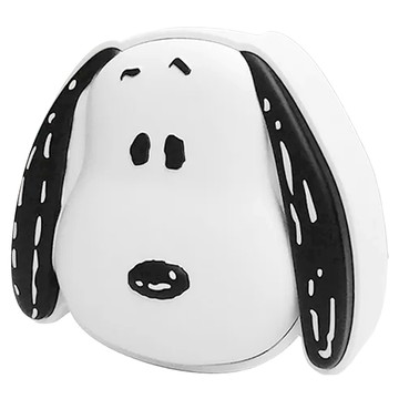 PEANUTS 史努比 造型無線充行動電源5600Series 附底座 + 線材  PSN-117  白色 + 黑色  84 x 75 x 35mm  1個