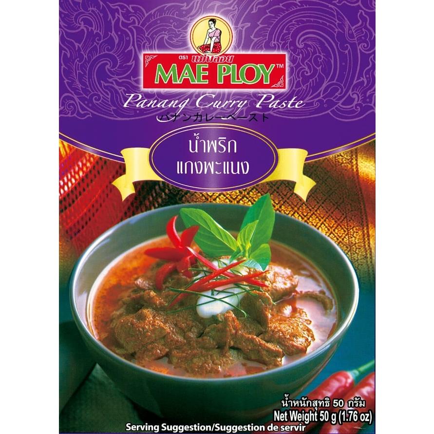 タイカレー MAE PLOY タイ料理 パナンカレーペースト 50g 〔MAE PLOY〕 料理の素 パネンカレー ココナッツ