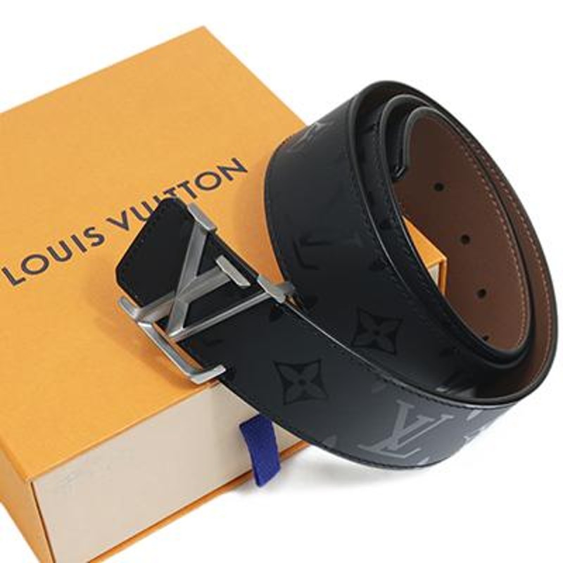 サンチュール LV イニシャル 40MM ダミエ ルイヴィトン ベルト ルイ