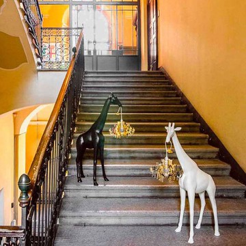 【品味時尚】義大利 Qeeboo 長頸鹿造型立燈XS