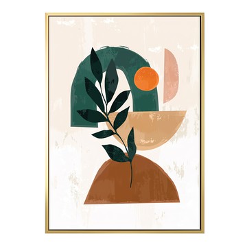 Boluo 菠蘿選畫所 幾何花園 APGS3488G  金色  40 x 30cm