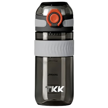 TKK 美國進口Tritan克洛伊系列隨手杯 手提式 運動水壺  鑽石黑  1個  550ml