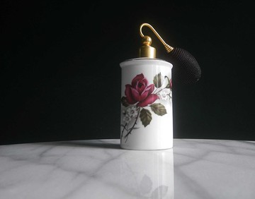 【老時光 OLD-TIME】早期二手奧地利陶瓷香水瓶