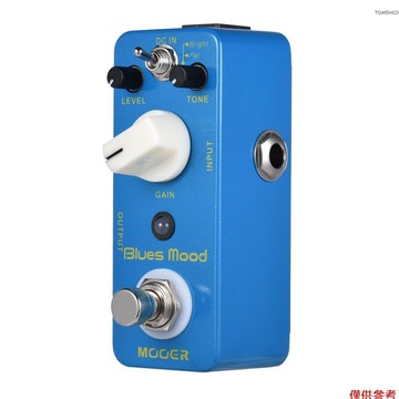 Mooer Blue Mood Blues 風格過載吉他效果踏板 2 M