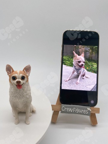 芝娃娃  Pawsome 寵物彩陶公仔 Pawsome clayfigure