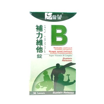 雅護 補力維他-B持續錠 30錠【德芳保健藥妝】B群