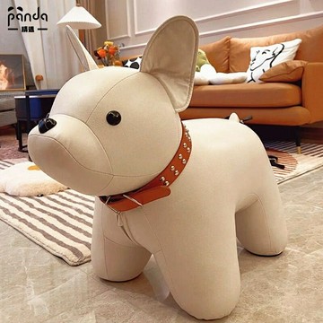 ??快速出貨?? 附發票 免運 網紅椅 創意法鬥 動物坐凳 兒童凳 小凳子 矮凳 客廳 家具擺件 沙發腳凳 換鞋凳 網紅擺件 直播擺件 少女心