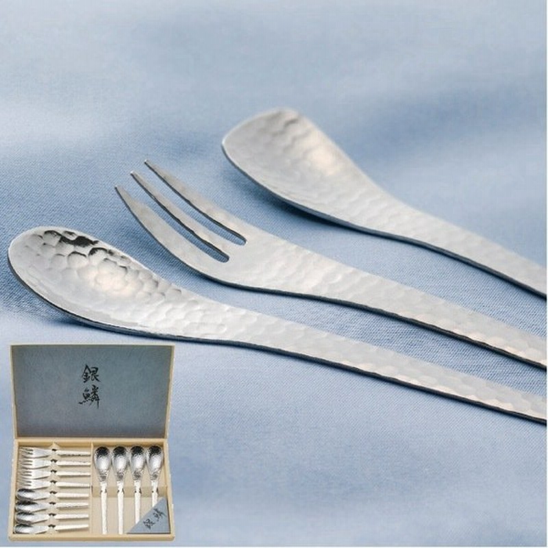 内祝い カトラリー カトラリーセット ギフト おしゃれ スプーン フォーク 食器 キッチン用品 銀鱗 デザート12点セット Gr 104 30 通販 Lineポイント最大0 5 Get Lineショッピング