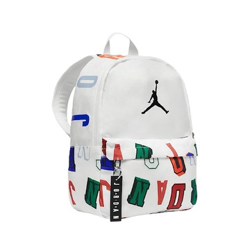 [ACS] Nike 後背小包 Air Jordan 兒童 女款 白 小包 後背包 雙肩包 背包 書包 包包 JD2513068TD-002