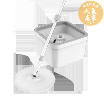 刮水桶 旋轉拖把 拖把組 高速甩幹清水污水分離免手洗旋轉拖把家用拖把桶旋轉拖
