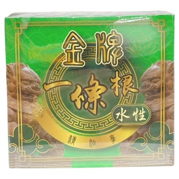 金牌一條根 水性精油膏 90g  1入  1盒